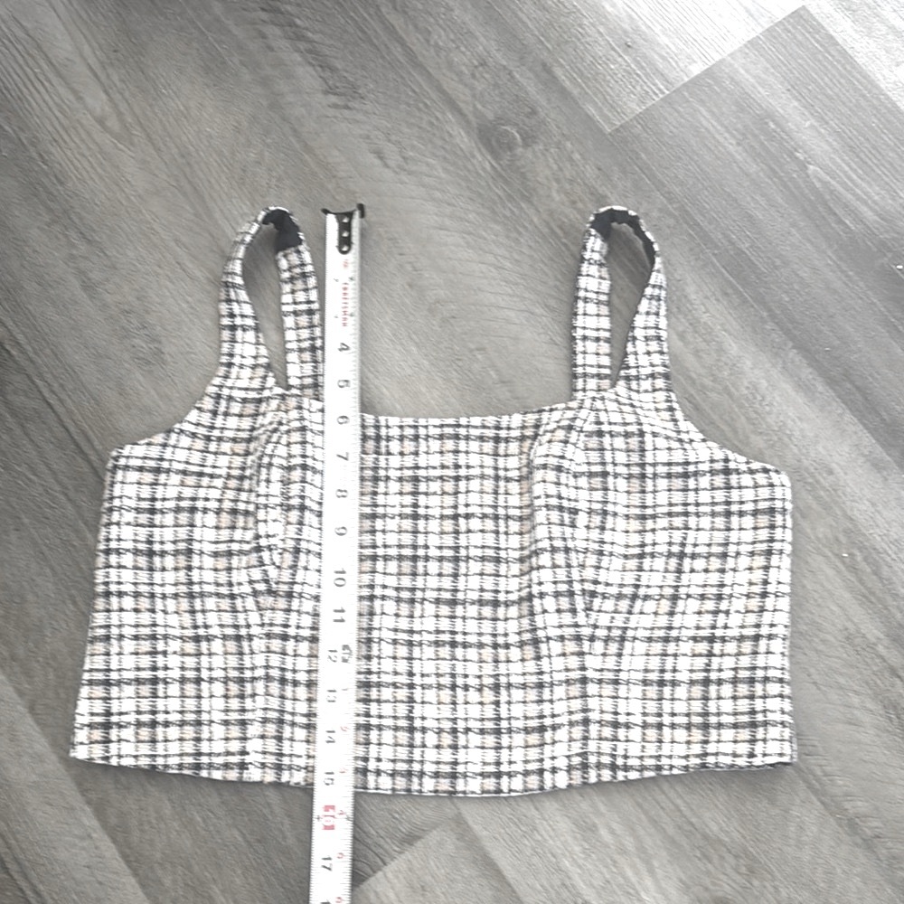 FINAL PRICE *Abercrombie & Fitch White and Blue Checkered Set - Picture 5 of 15